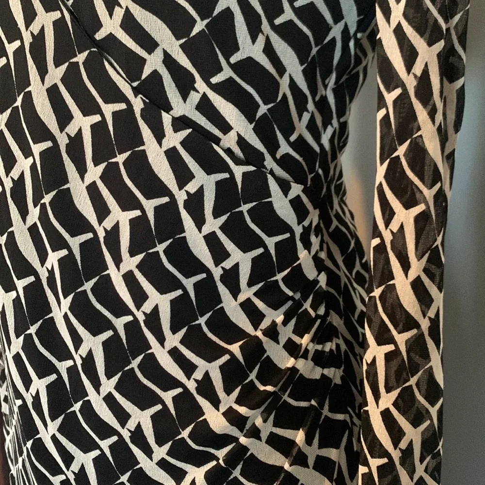 Kenneth Cole Faux Wrap Dress - Picture 2 of 8